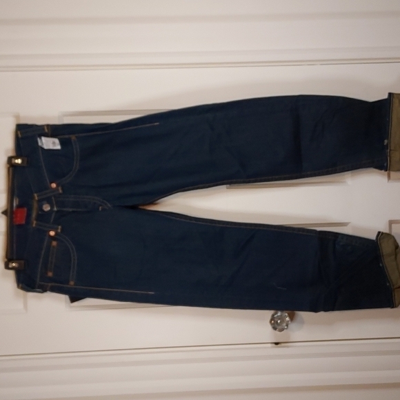 Levi's Vintage Rare Red Denim Jeans 32X32 - Picture 1 of 13